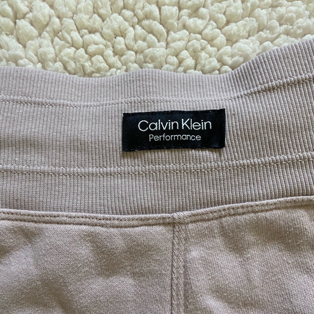 Calvin Klein Women’s Performance Light Pink Joggers Size XL - Picture 4 of 7